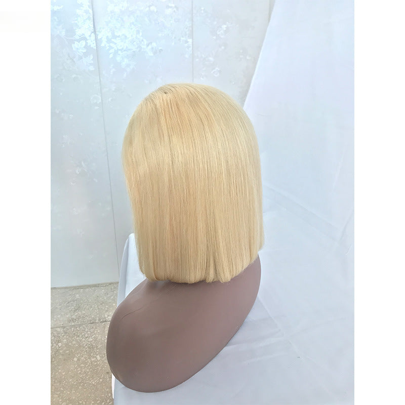 LACE FRONTAL Bobo 4x4 bob WIG straight 613 BLONDE