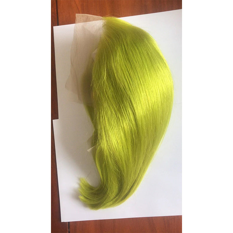 LACE WIG 13x4 BOB WIG straight YELLOW GREEN