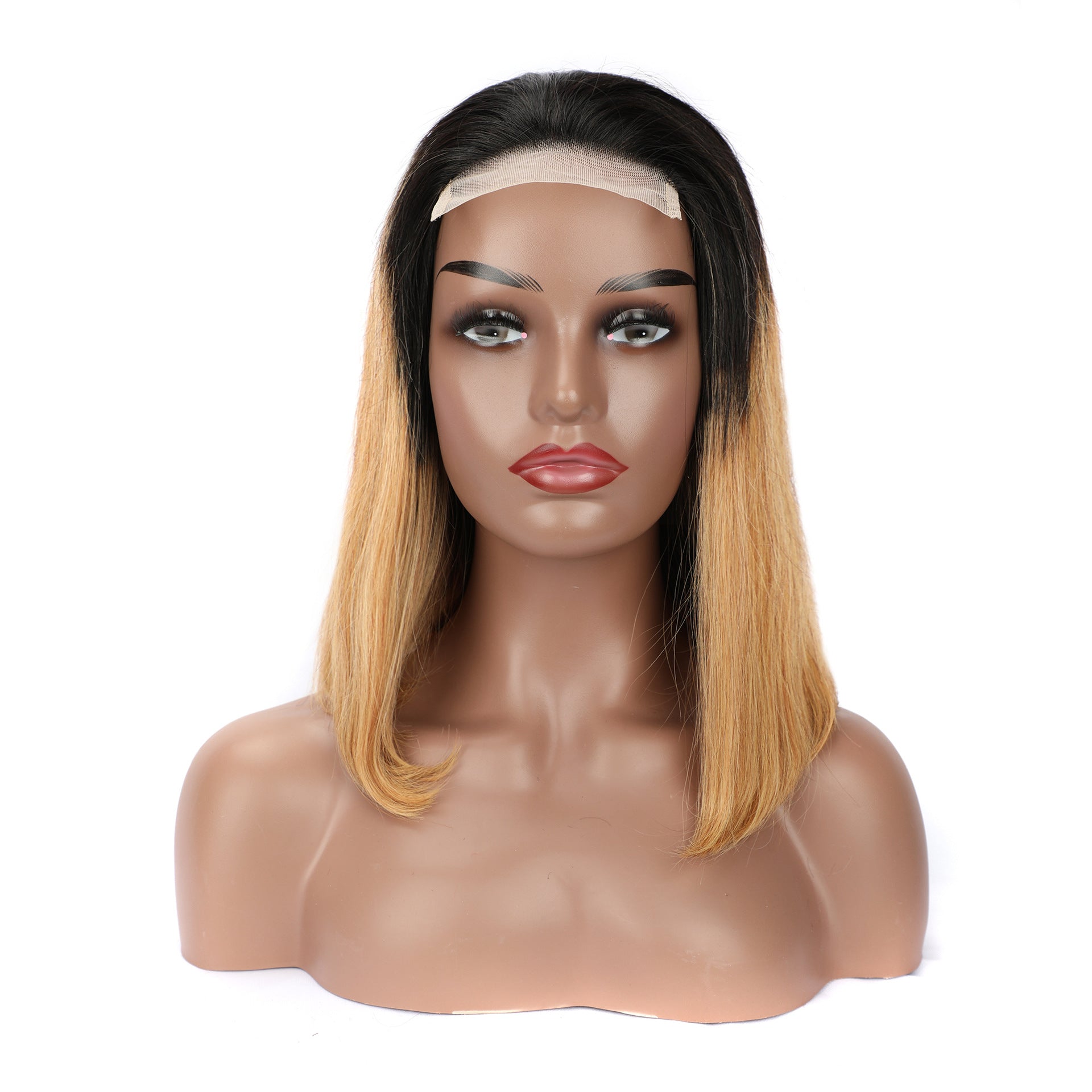 Lace wig bob 4x4 wig straight